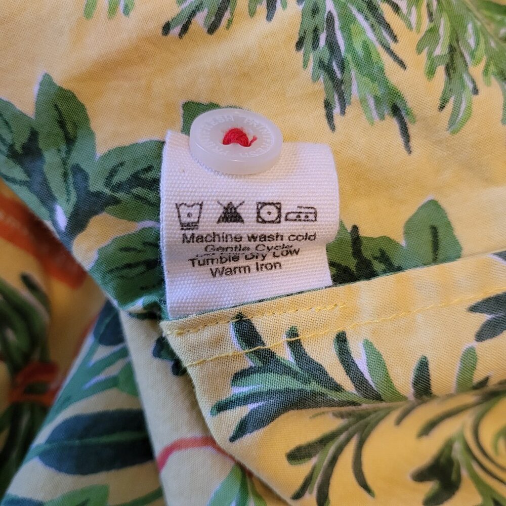 Printfresh Herb Garden Button Down Short Sleeve P… - image 5